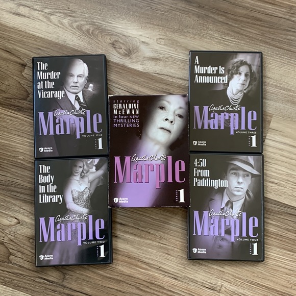 Agatha Christie Marple: Series 1 DVD Box Set Thrilling PBS Mystery Movie - Picture 9 of 9